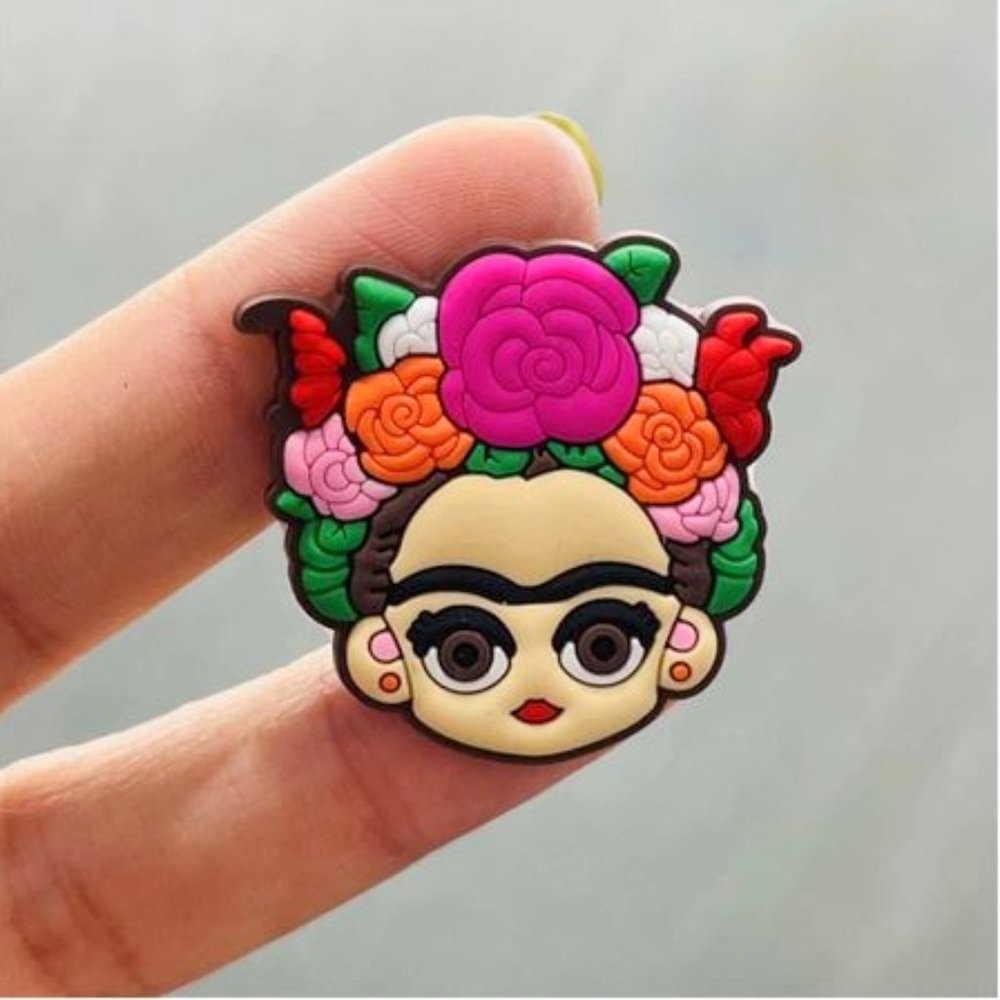 Frida Flower Shoe Charm 1 Piece